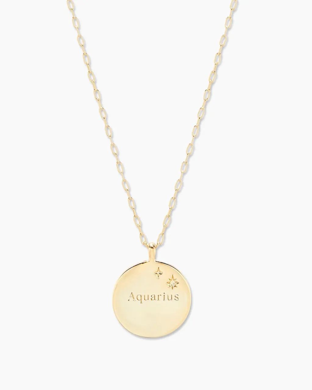 gorjana Zodiac Necklace 18k Gold Plated Outlet
