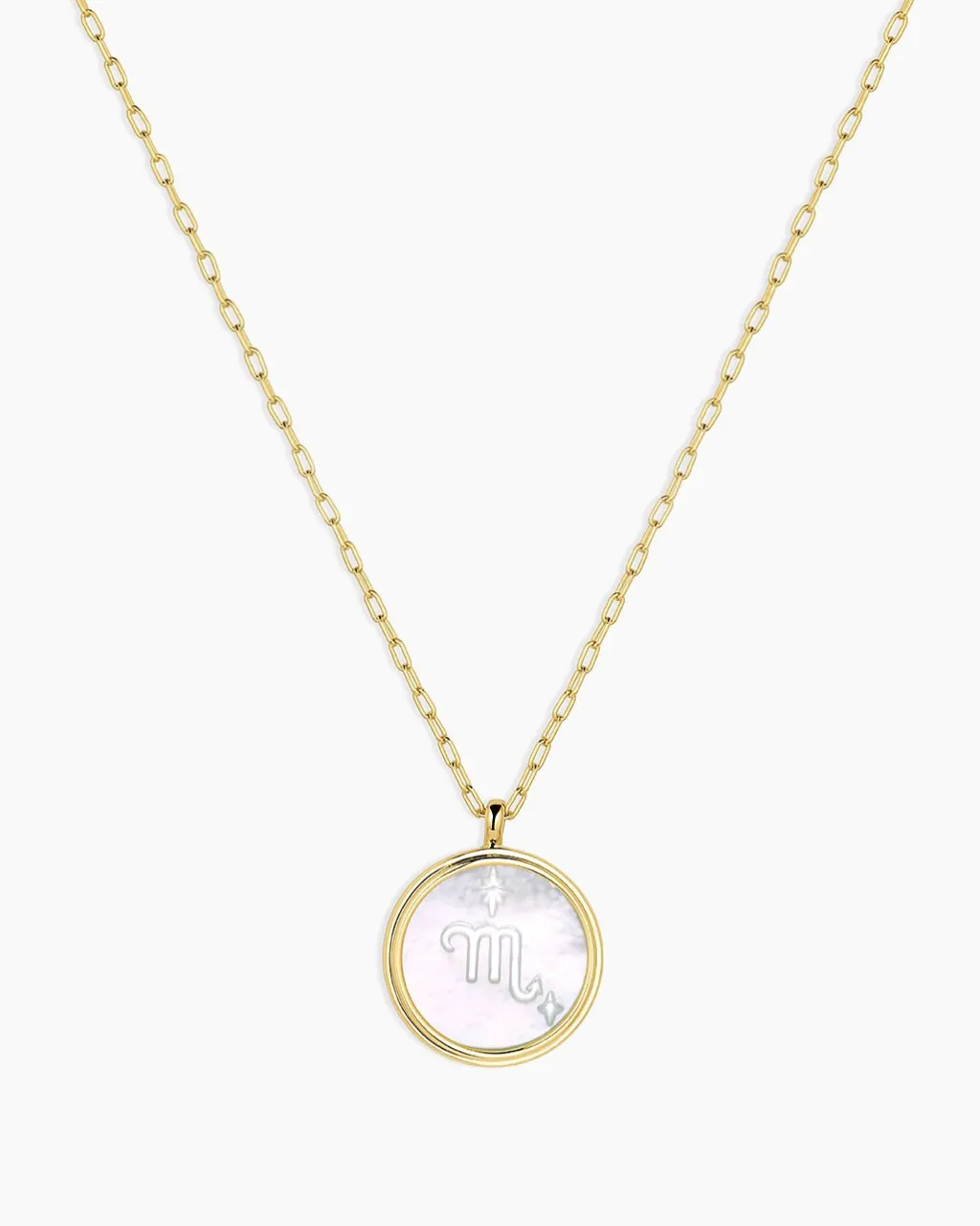 gorjana Zodiac Necklace 18k Gold Plated Outlet
