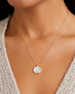 gorjana Zodiac Necklace 18k Gold Plated Outlet