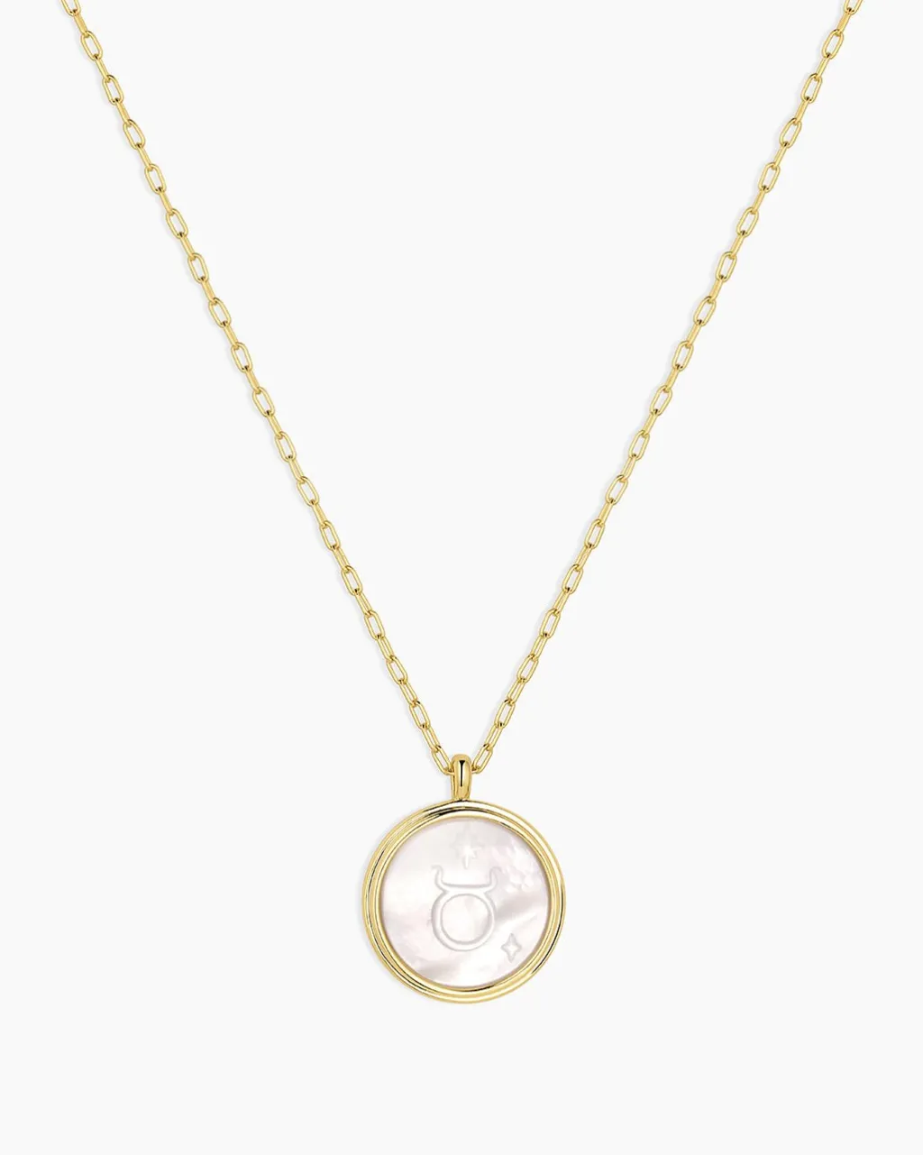 gorjana Zodiac Necklace 18k Gold Plated Outlet