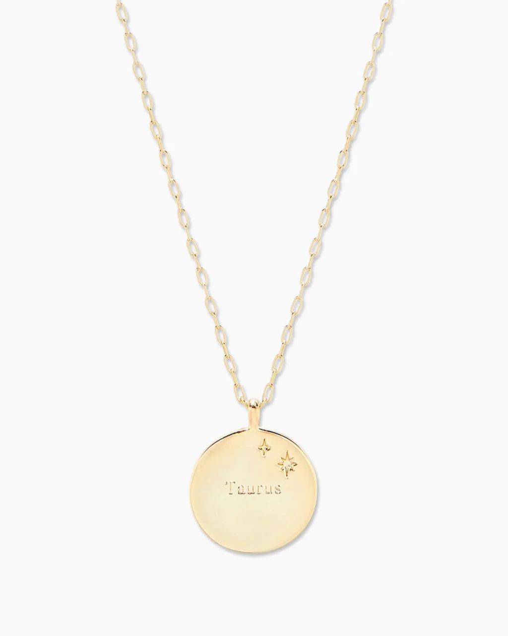 gorjana Zodiac Necklace 18k Gold Plated Outlet