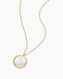 gorjana Zodiac Necklace 18k Gold Plated Outlet