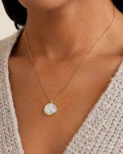 gorjana Zodiac Necklace 18k Gold Plated Outlet