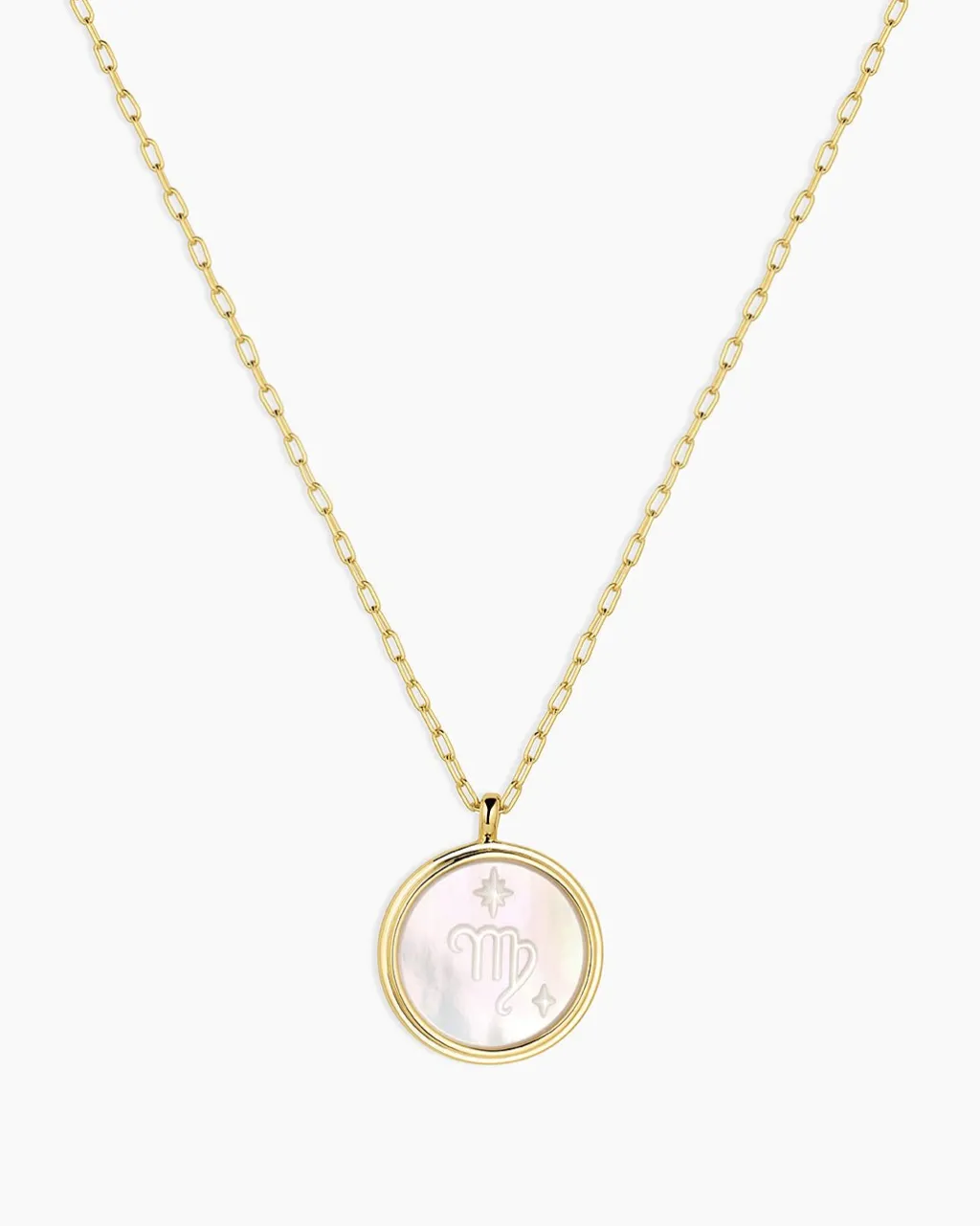gorjana Zodiac Necklace 18k Gold Plated Outlet