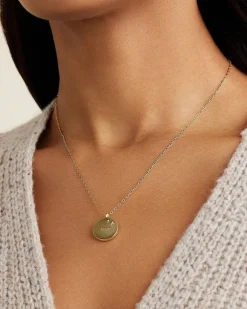 gorjana Zodiac Necklace 18k Gold Plated Outlet