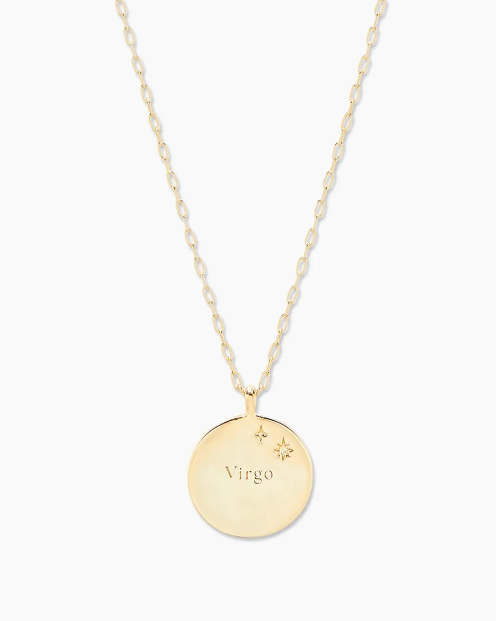 gorjana Zodiac Necklace 18k Gold Plated Outlet