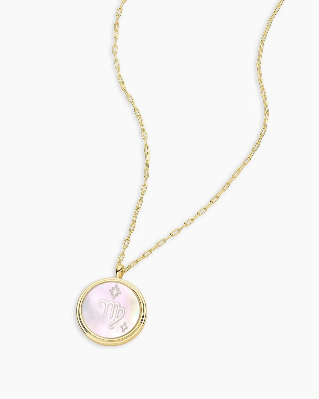 gorjana Zodiac Necklace 18k Gold Plated Outlet