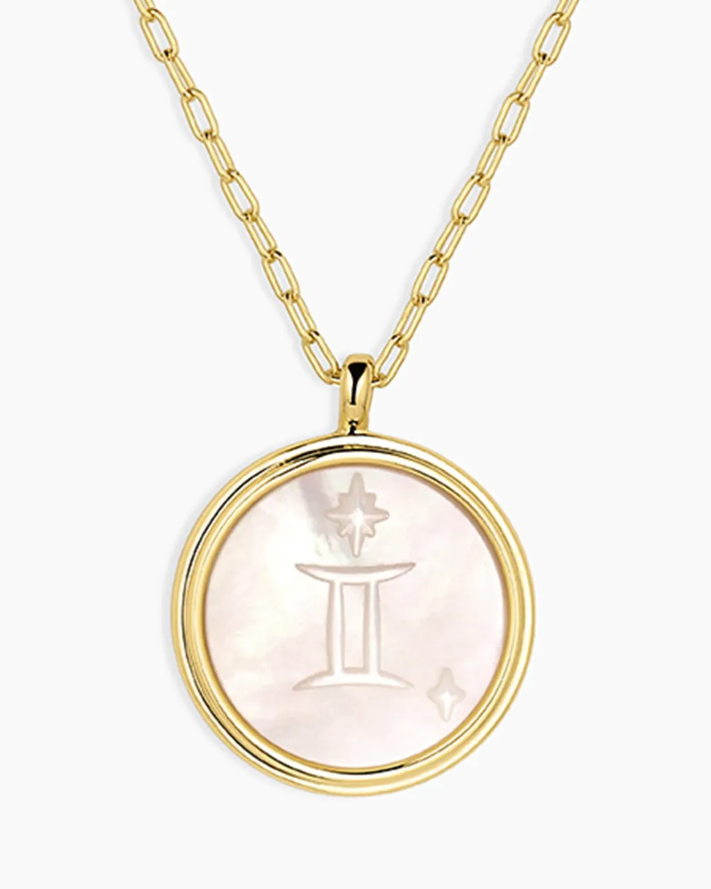 gorjana Zodiac Necklace 18k Gold Plated Outlet