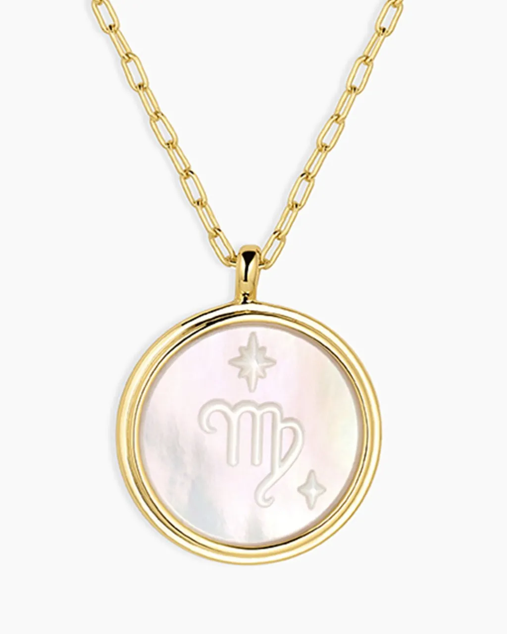 gorjana Zodiac Necklace 18k Gold Plated Outlet