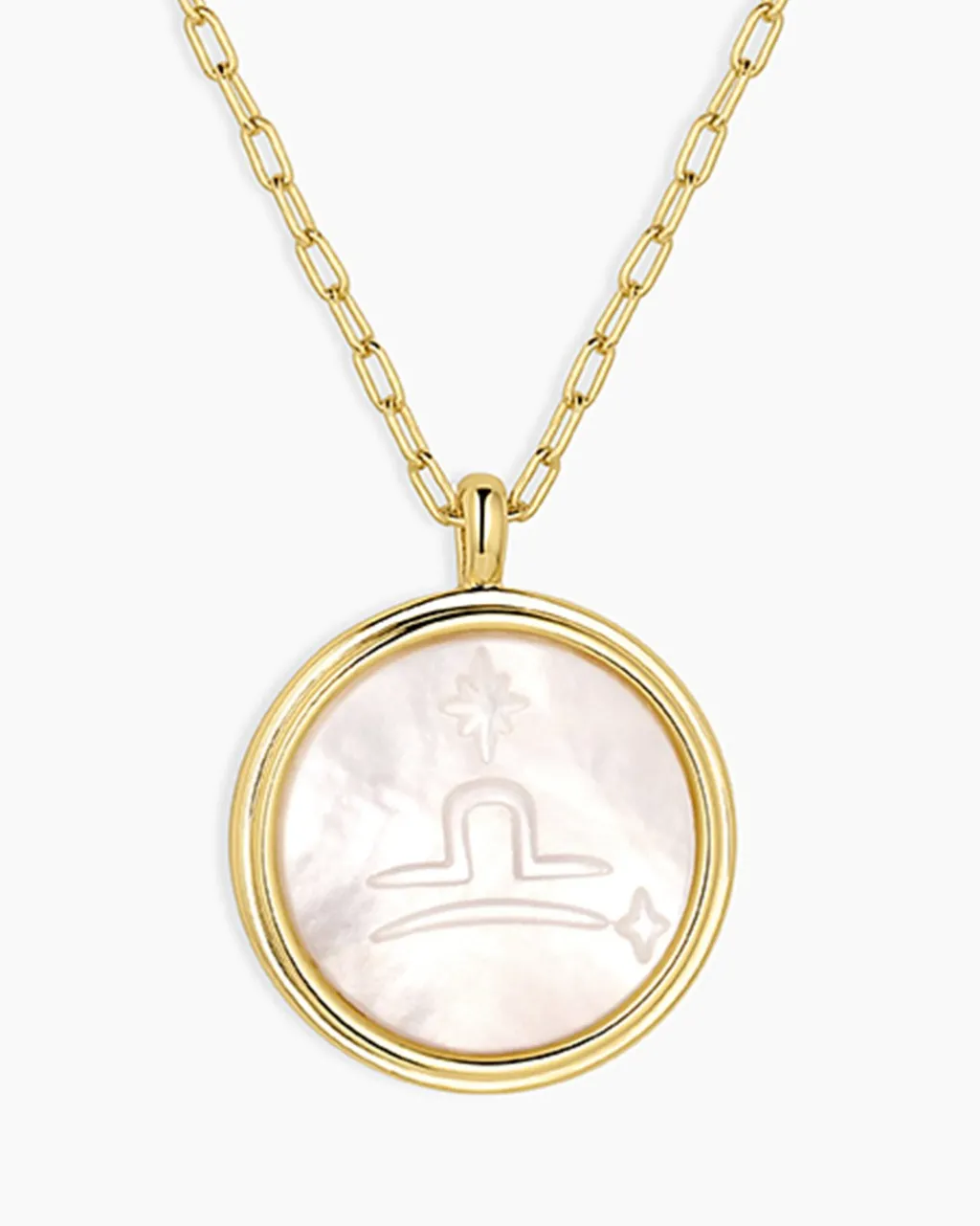 gorjana Zodiac Necklace 18k Gold Plated Outlet