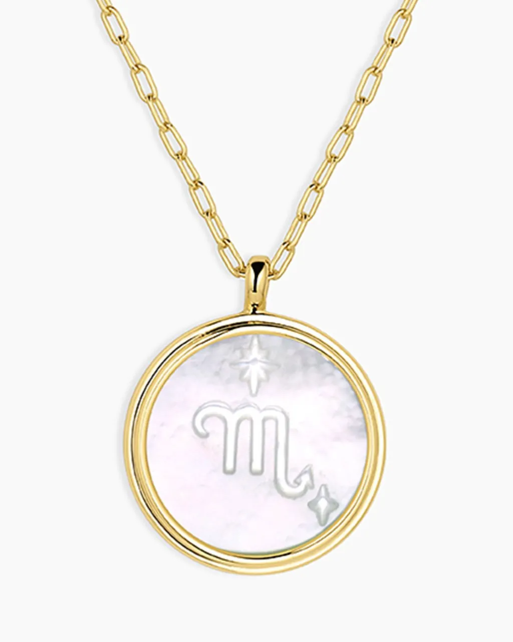 gorjana Zodiac Necklace 18k Gold Plated Outlet