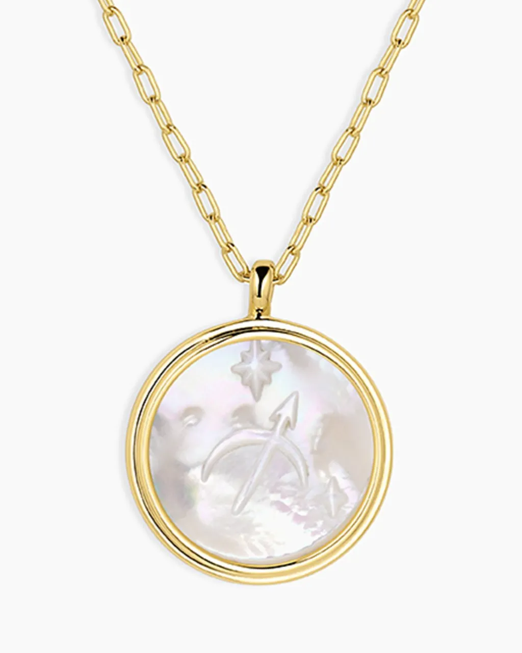 gorjana Zodiac Necklace 18k Gold Plated Outlet
