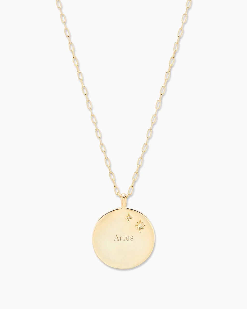 gorjana Zodiac Necklace 18k Gold Plated Outlet