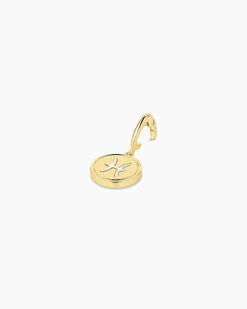 gorjana Zodiac Parker Charm 18k Gold Plated Hot