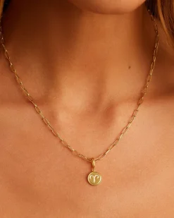 gorjana Zodiac Parker Charm 18k Gold Plated Hot