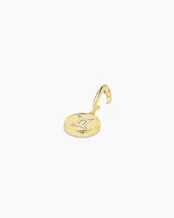 gorjana Zodiac Parker Charm 18k Gold Plated Hot