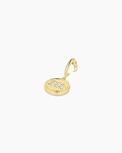 gorjana Zodiac Parker Charm 18k Gold Plated Hot