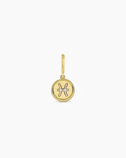 gorjana Zodiac Parker Charm 18k Gold Plated Hot