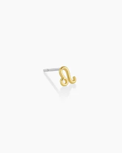 gorjana Zodiac Single Stud 18k Gold Plated Hot