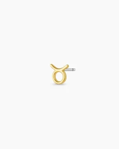 gorjana Zodiac Single Stud 18k Gold Plated Hot