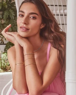 gorjana Zoey Bracelet 18k Gold Plated Discount